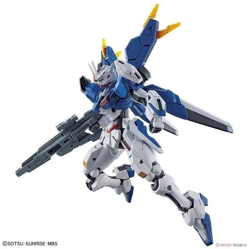 [BANDAI正品]水星的魔女 19 HG 1/144 風靈鋼彈 修改型 改修型 GUNDAM AERIAL 強化機-細節圖3