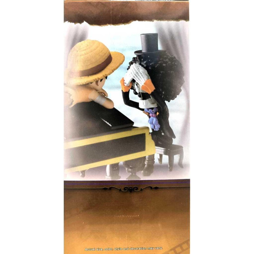BANPRESTO正版 代理版 景品 航海王 WCF LOG STORIES 蒙其·D·魯夫&布魯克-細節圖3