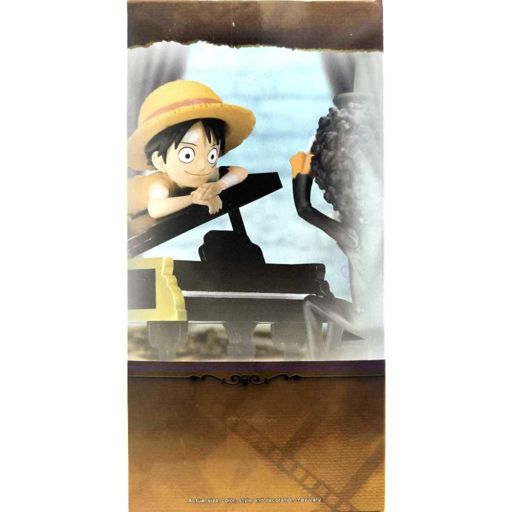 BANPRESTO正版 代理版 景品 航海王 WCF LOG STORIES 蒙其·D·魯夫&布魯克-細節圖4