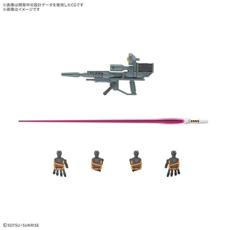 [BANDAI正品]GQuuuuuuX 06 HG 1/144 輕加農 RGM-79 LIGHT GUNCANNON-細節圖7