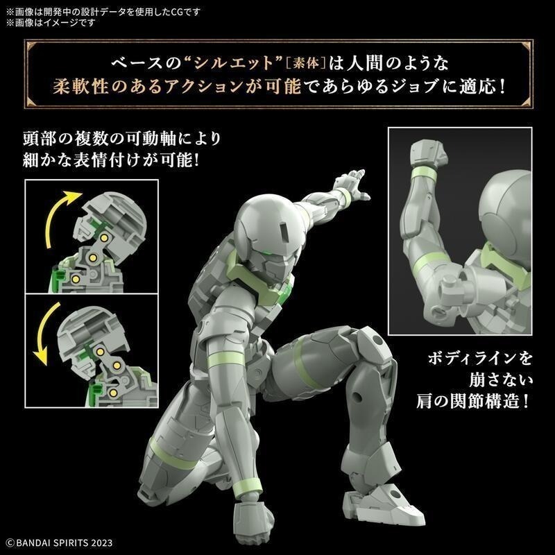 [BANDAI正品] 30MF 07 里博弓兵 LIBER ARCHER 30MINUTES FANTASY-細節圖8