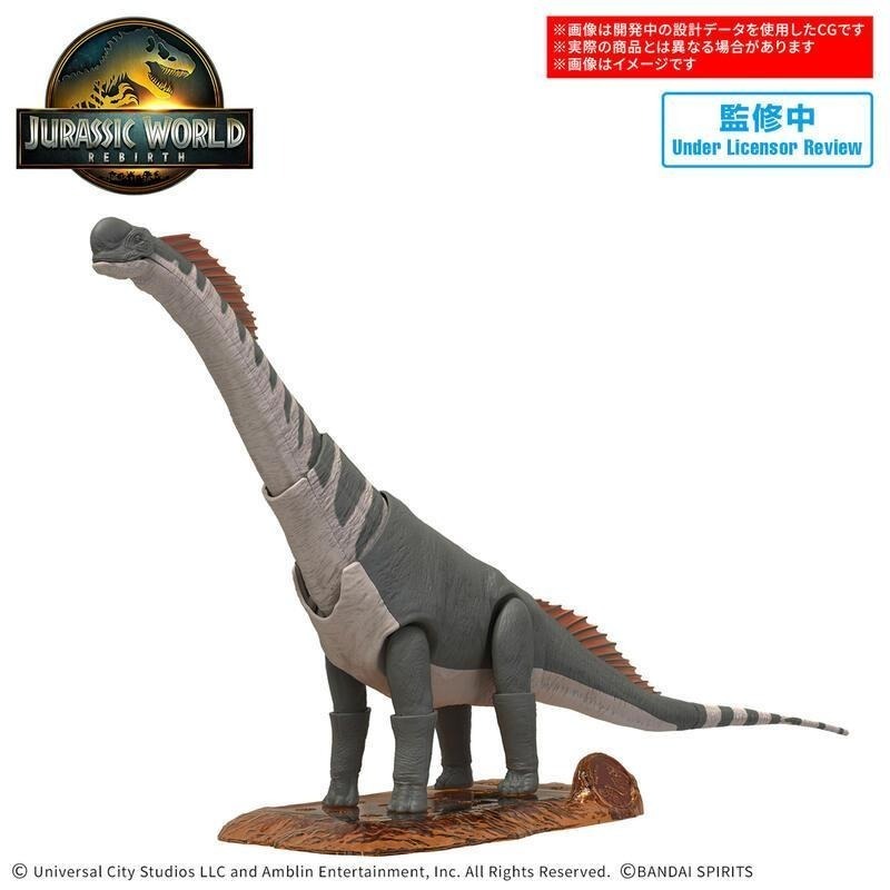 [BANDAI正品]恐龍組裝模型 侏羅紀世界 泰坦巨龍 JURASSIC WORLD Titanosaurus-細節圖2