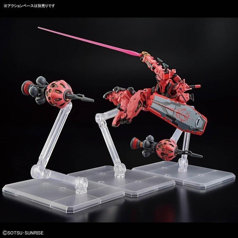*特價*[BANDAI正品]GQuuuuuuX 04 HG 1/144 紅色鋼彈 夏亞 GMS-α RED GUNDAM-細節圖5