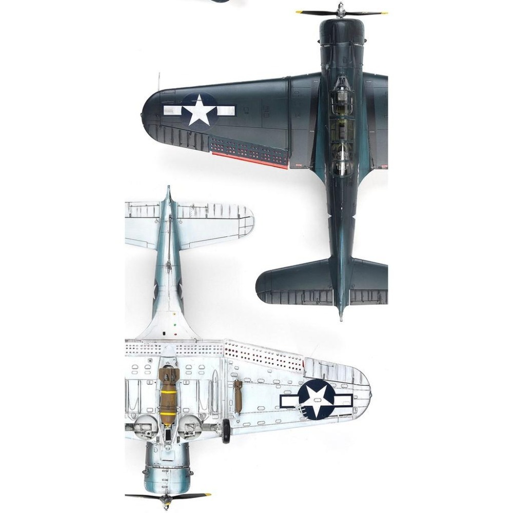 ACADEMY 愛德美 1/48 USN SBD-5 無畏式俯衝轟炸機-細節圖5