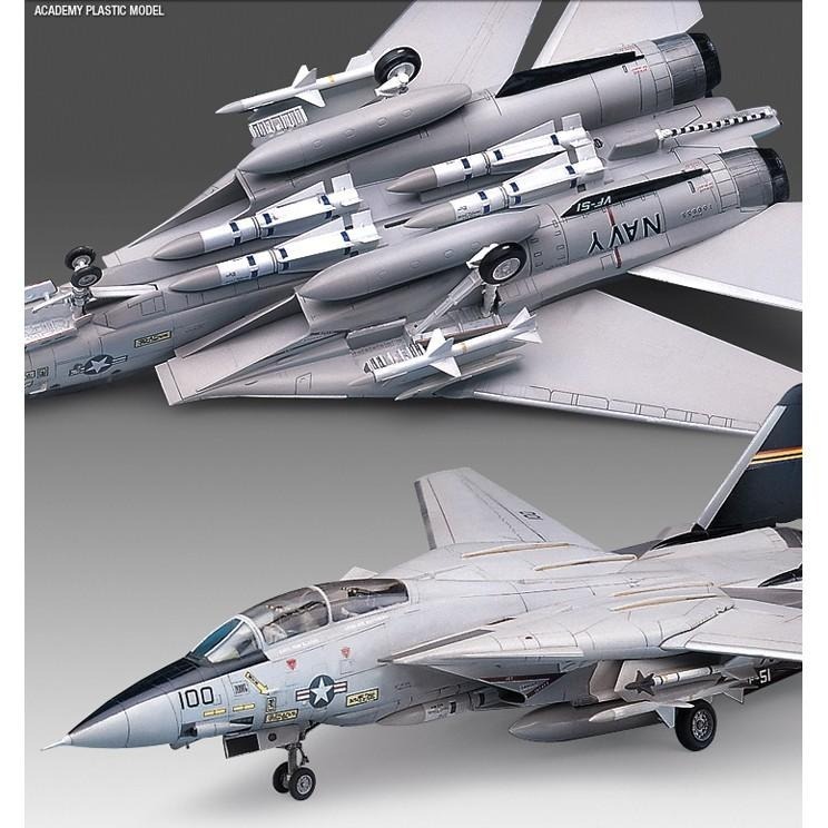 ACADEMY 愛德美 1/72 F-14A TOMCAT 雄貓式戰機-細節圖5