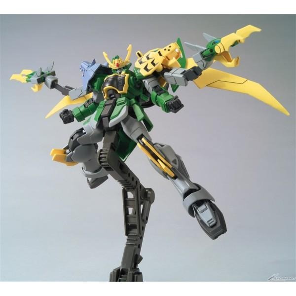 [BANDAI正品] HGBD 011 鋼彈創鬥者 潛網大戰 1/144 HG 激炎型雙頭龍鋼彈-細節圖2