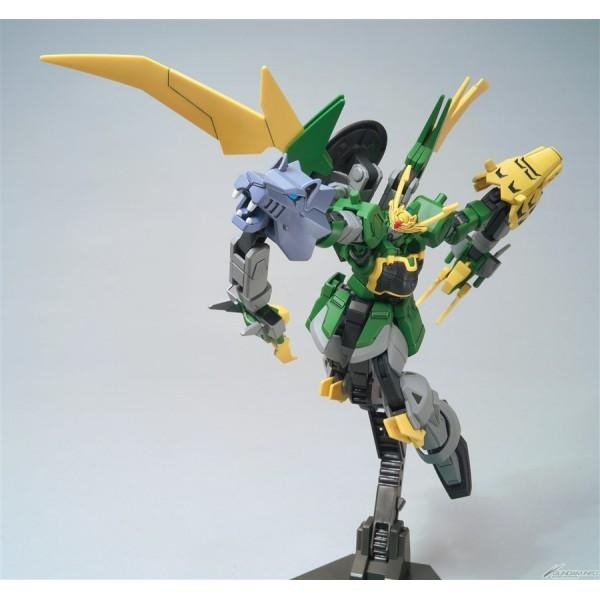 [BANDAI正品] HGBD 011 鋼彈創鬥者 潛網大戰 1/144 HG 激炎型雙頭龍鋼彈-細節圖6