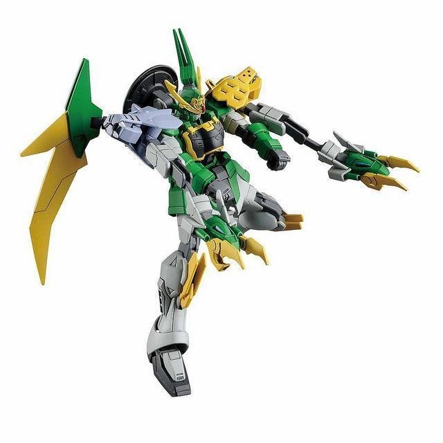 [BANDAI正品] HGBD 011 鋼彈創鬥者 潛網大戰 1/144 HG 激炎型雙頭龍鋼彈-細節圖7