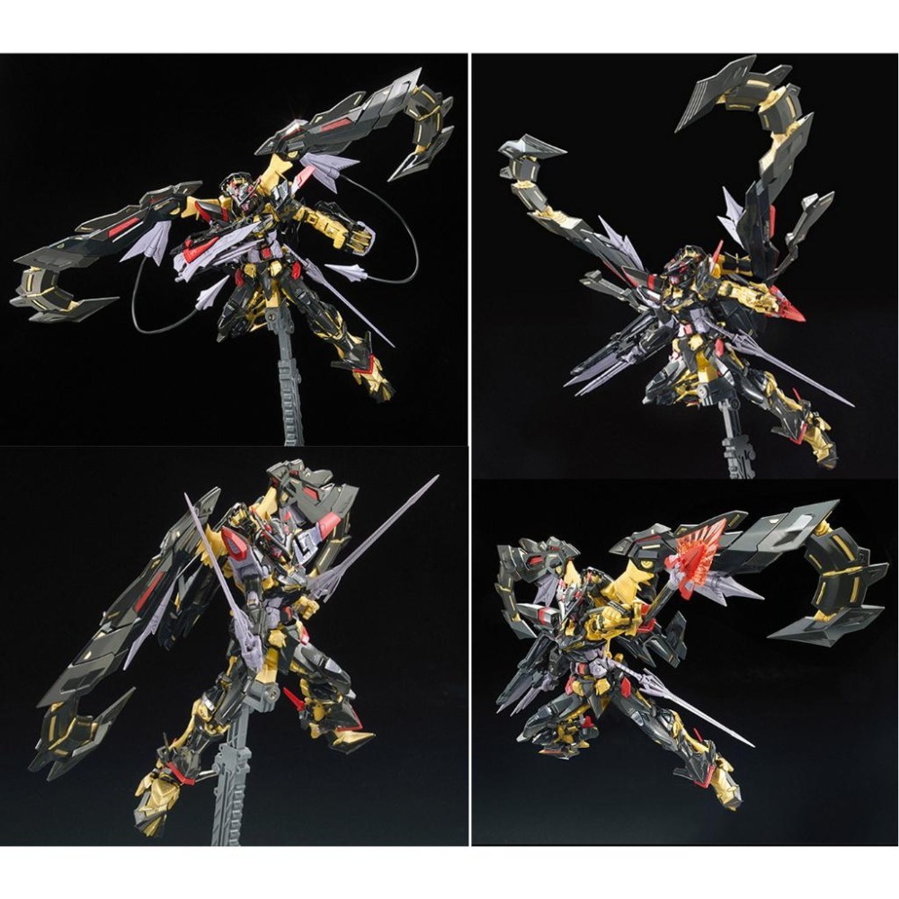 [BANDAI正品] 1/144 RG 24 金異端鋼彈 天蜜娜 ASTRAY GOLD FRAME-細節圖9