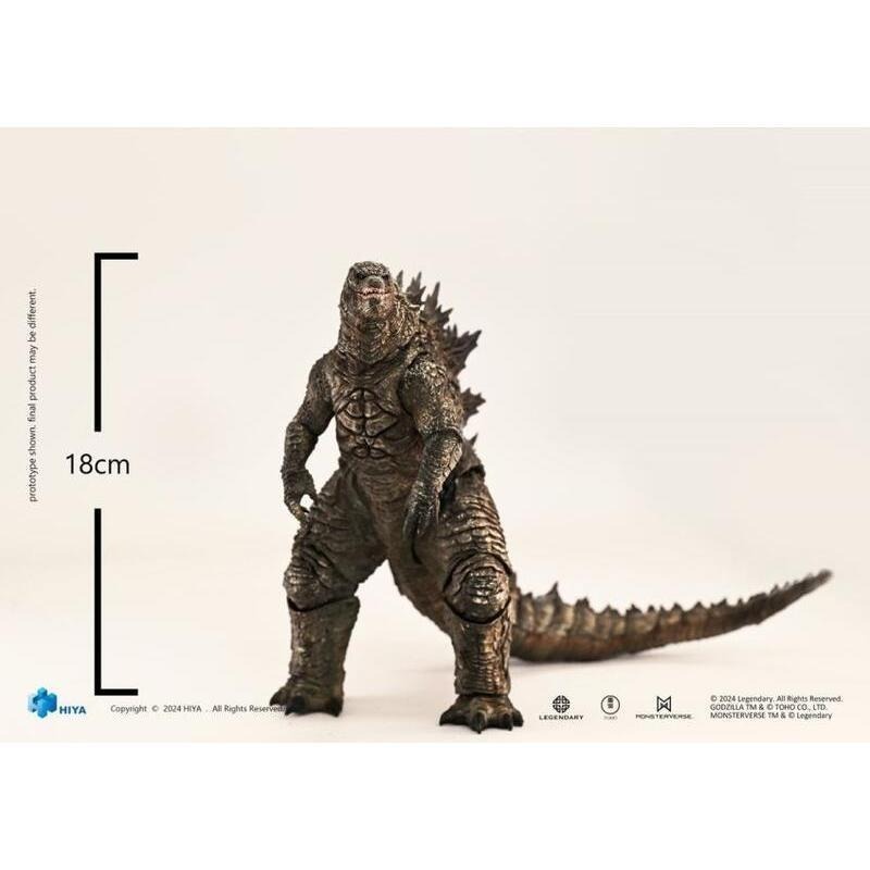 代理版 HIYA 海雅 EXQUISITE BASIC哥斯拉大戰金剛2 帝國崛起 哥吉拉 Rre-evolved-細節圖9