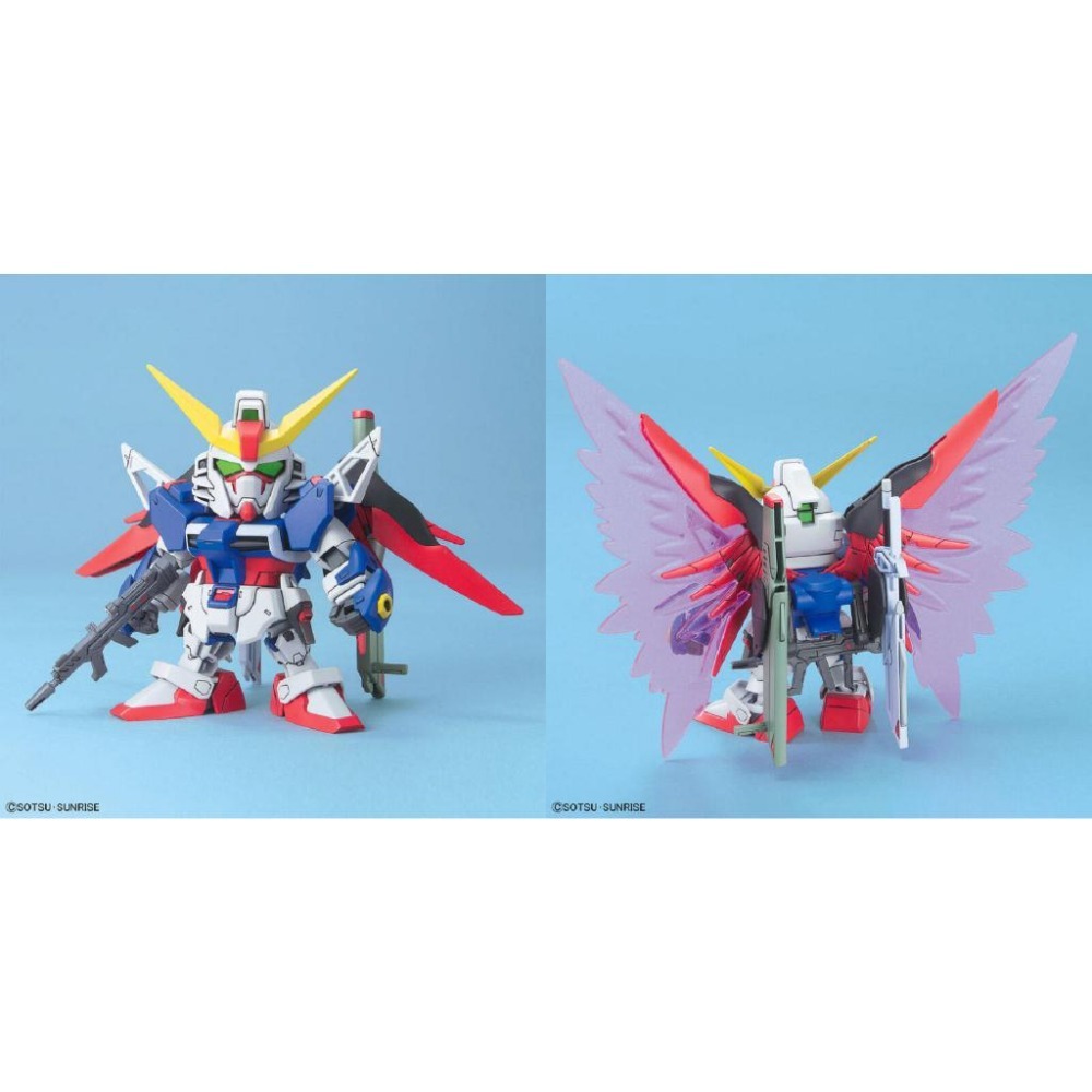 [BANDAI正品] BB戰士 C.E.命運的對決套組 自由鋼彈 脈衝鋼彈 攻擊自由 命運鋼彈-細節圖4