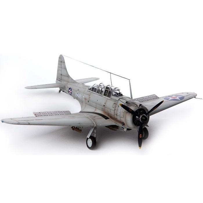 ACADEMY 愛德美 1/48 美軍 USMC SBD-1 無畏式俯衝轟炸機 ＂Pearl Harbor＂ 珍珠港版-細節圖8