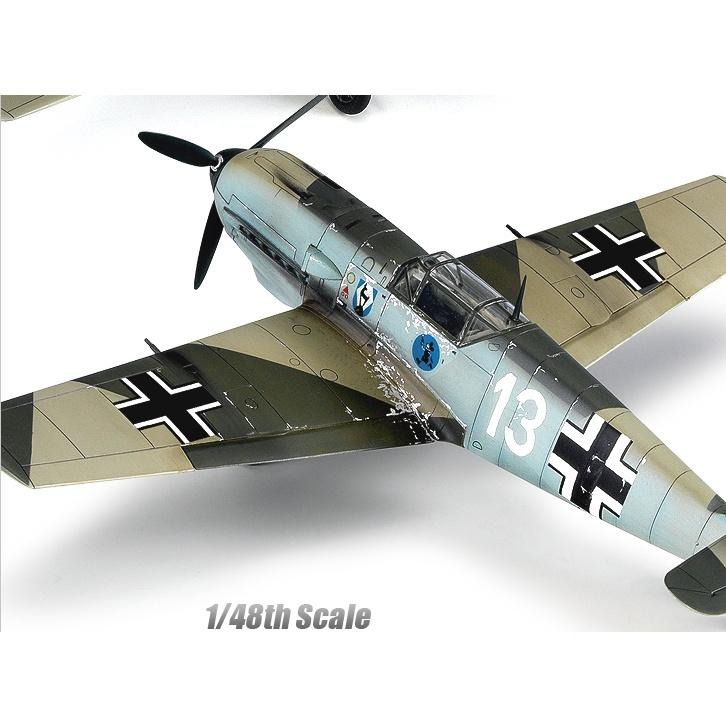 ACADEMY 愛德美 1/48 MESSERSCHMITT BF109E-3 梅塞施密特 戰鬥機-細節圖5