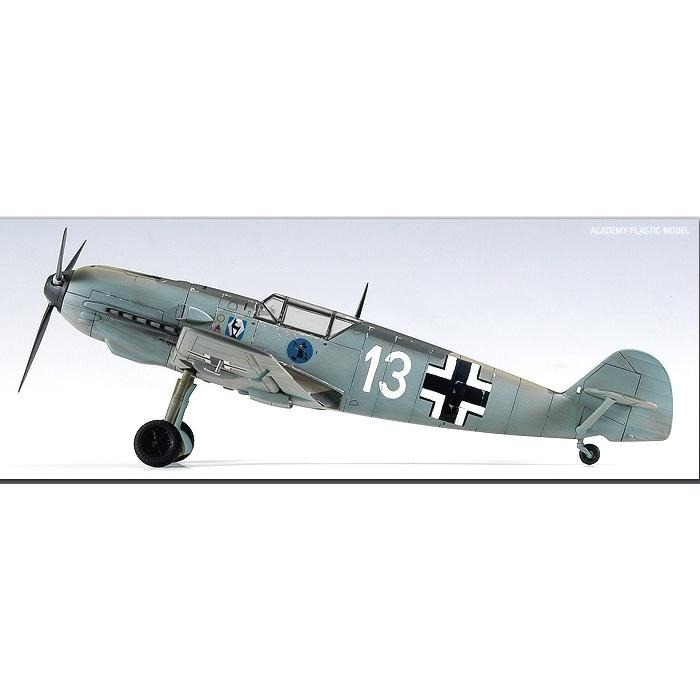 ACADEMY 愛德美 1/48 MESSERSCHMITT BF109E-3 梅塞施密特 戰鬥機-細節圖7