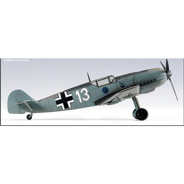 ACADEMY 愛德美 1/48 MESSERSCHMITT BF109E-3 梅塞施密特 戰鬥機-細節圖8