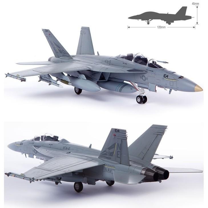 ACADEMY 愛德美 1/72 F/A-18F 超級大黃蜂戰鬥攻擊機 ＂VFA-2 Bounty Hunters＂-細節圖7