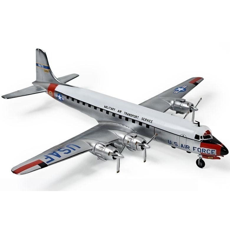 ACADEMY 愛德美 1/144 USAF C-118 舉重霸王 Liftmaster 商用客機／運輸機-細節圖4