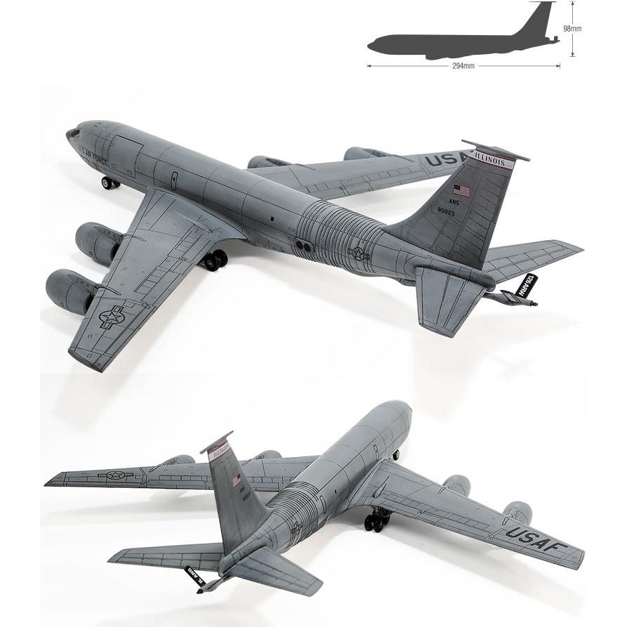 ACADEMY 愛德美 1/144 USAF 美國空軍 KC-135R 平流層加油機 Stratotanker-細節圖7