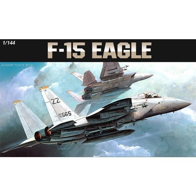 ACADEMY 愛德美 1/144 美軍 F-15 EAGLE 鷹式戰鬥機-細節圖3