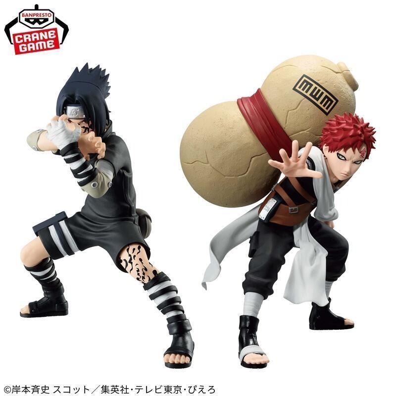 BANPRESTO正版 代理版 景品 火影忍者 VIBRATION STARS A:我愛羅 & B:宇智波佐助-細節圖2