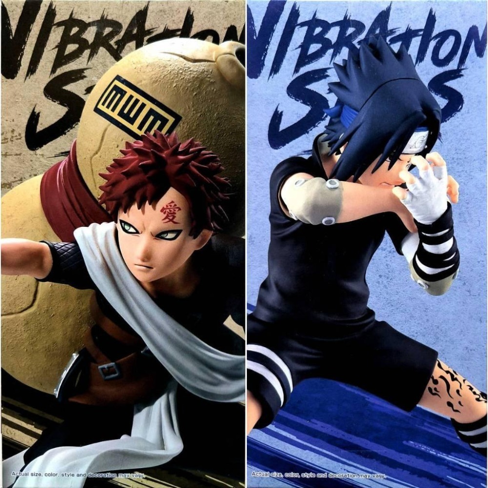 BANPRESTO正版 代理版 景品 火影忍者 VIBRATION STARS A:我愛羅 & B:宇智波佐助-細節圖5