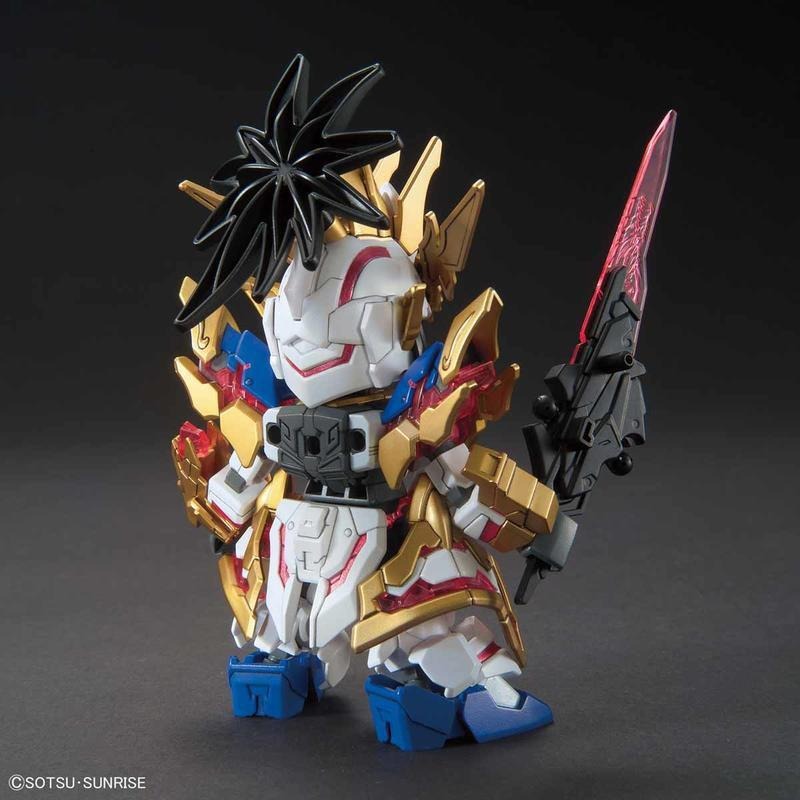 [BANDAI正品]SD鋼彈 三國創傑傳 01 劉備 獨角獸鋼彈-細節圖7