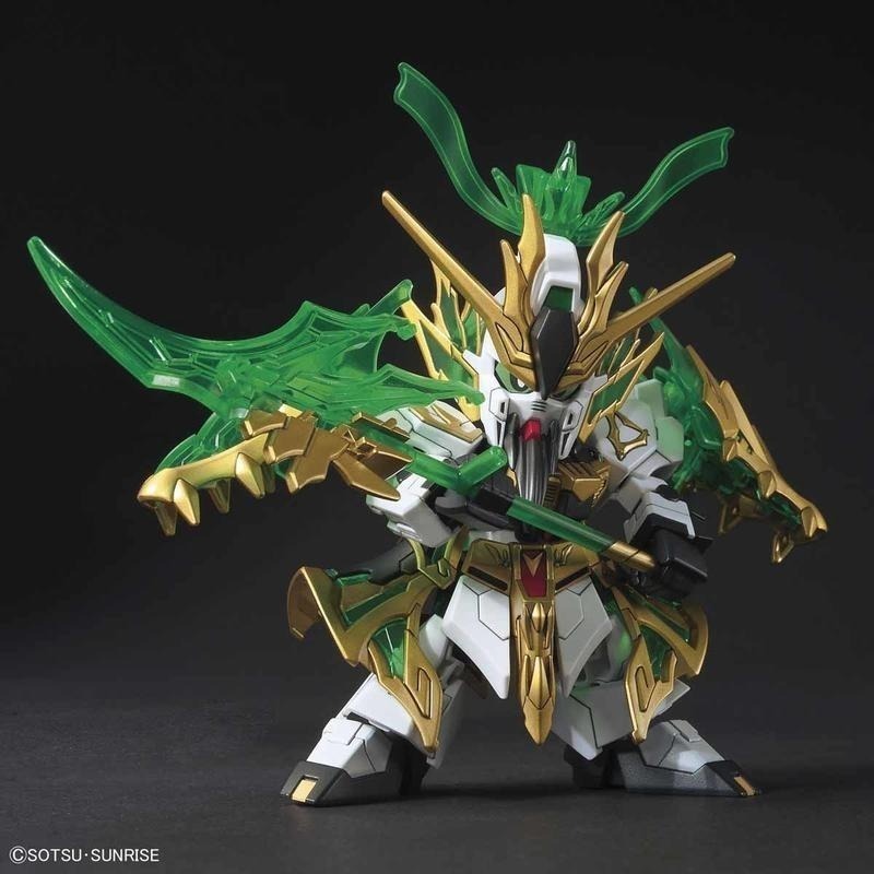[BANDAI正品]SD鋼彈 三國創傑傳 02 關羽雲長 ν鋼彈-細節圖4