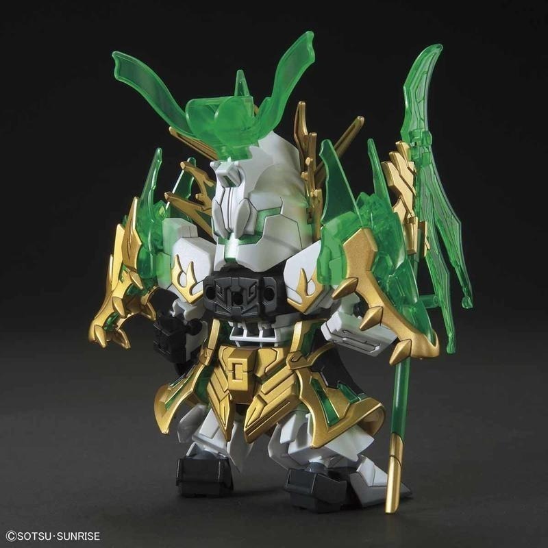 [BANDAI正品]SD鋼彈 三國創傑傳 02 關羽雲長 ν鋼彈-細節圖5