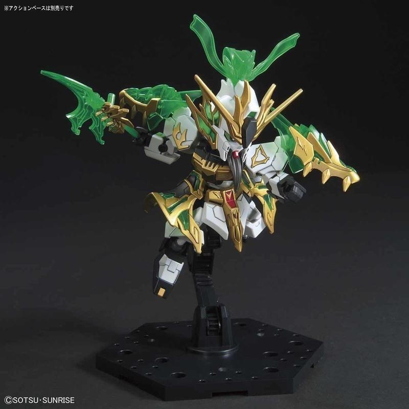 [BANDAI正品]SD鋼彈 三國創傑傳 02 關羽雲長 ν鋼彈-細節圖6