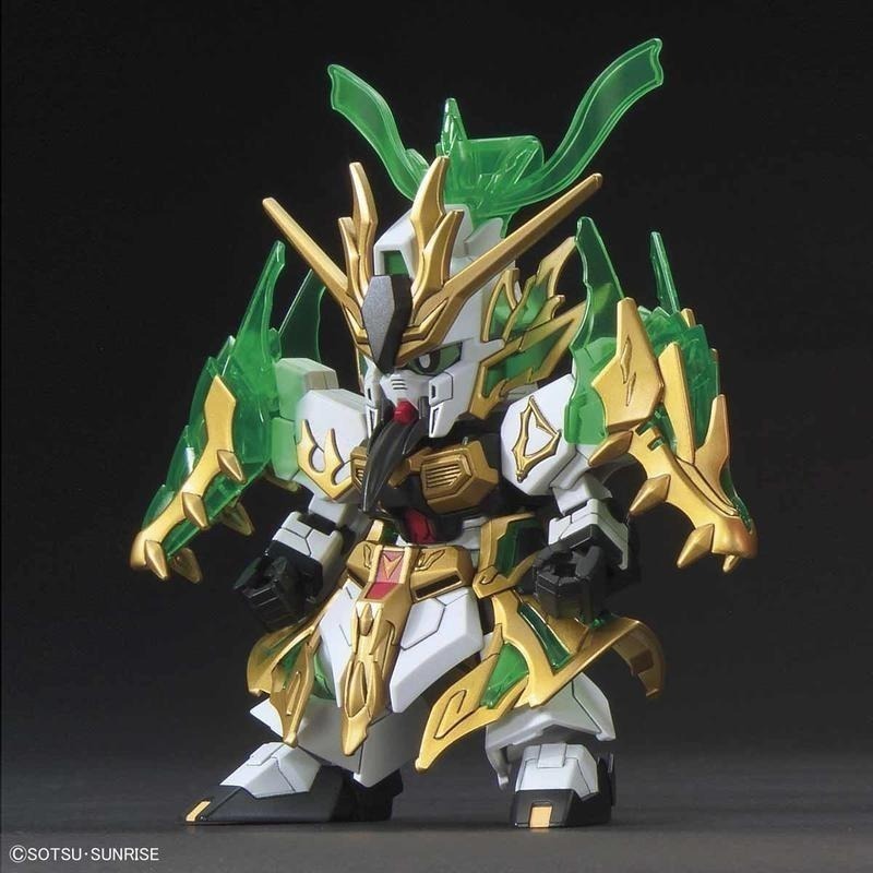 [BANDAI正品]SD鋼彈 三國創傑傳 02 關羽雲長 ν鋼彈-細節圖8