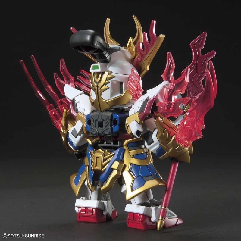 [BANDAI正品]SD鋼彈 三國創傑傳 03 張飛神鋼彈-細節圖5