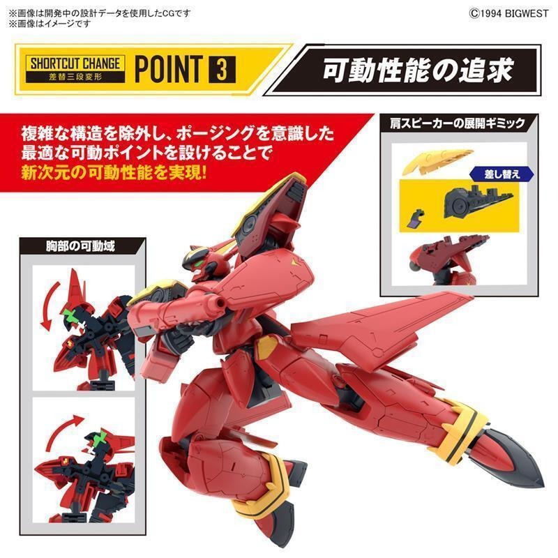 *特價*[BANDAI正品]超時空要塞 HG 1/100 VF-19改 火焰可變戰機 音響推進器裝備+水貼-細節圖3