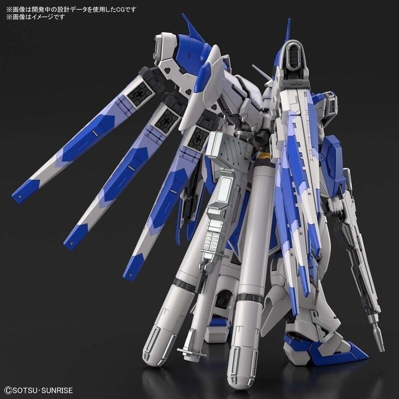 [BANDAI正品] 1/144 RG 36 Hi-nu 鋼彈 海牛 RX-93-V2 Hi-V GUNDAM-細節圖3