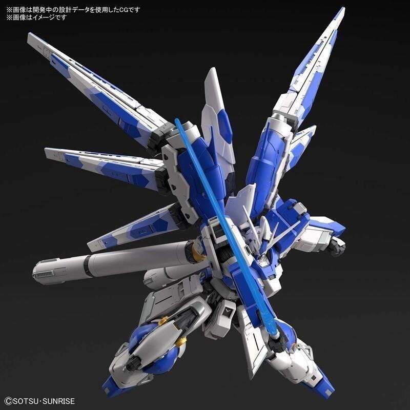 [BANDAI正品] 1/144 RG 36 Hi-nu 鋼彈 海牛 RX-93-V2 Hi-V GUNDAM-細節圖6