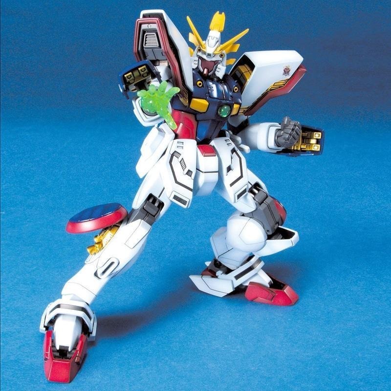 [BANDAI正品] MG 1/100 機動武鬥傳G GF13-017NJ 閃光鋼彈 Shining Gundam-細節圖4