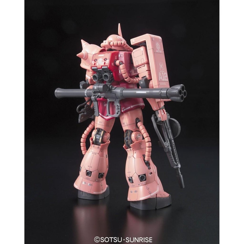 [BANDAI正品] 1/144 RG 02 夏亞專用 紅薩克II MS-06S ZAKU II-細節圖3