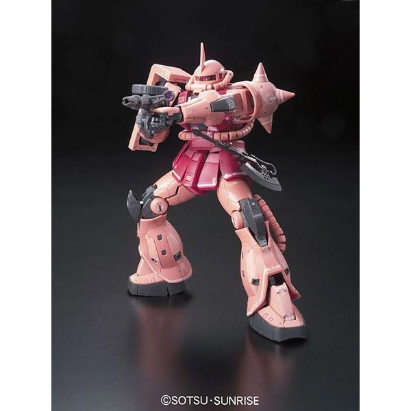 [BANDAI正品] 1/144 RG 02 夏亞專用 紅薩克II MS-06S ZAKU II-細節圖6