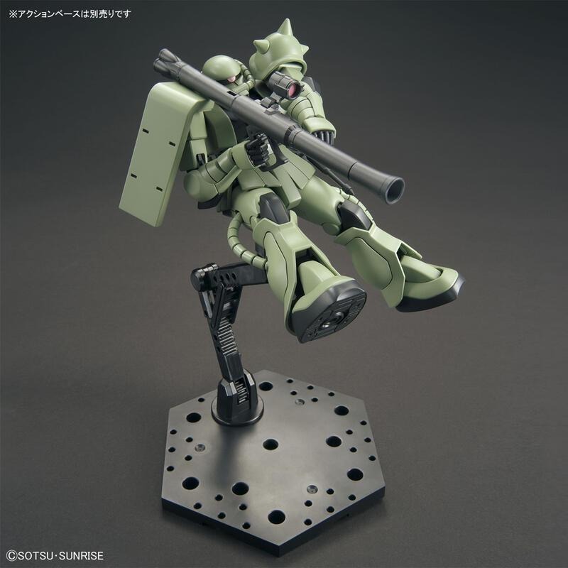 [BANDAI正品] HGUC 241 HG 1/144 新生 薩克Ⅱ 綠薩克 MS-06 ZAKU II-細節圖5