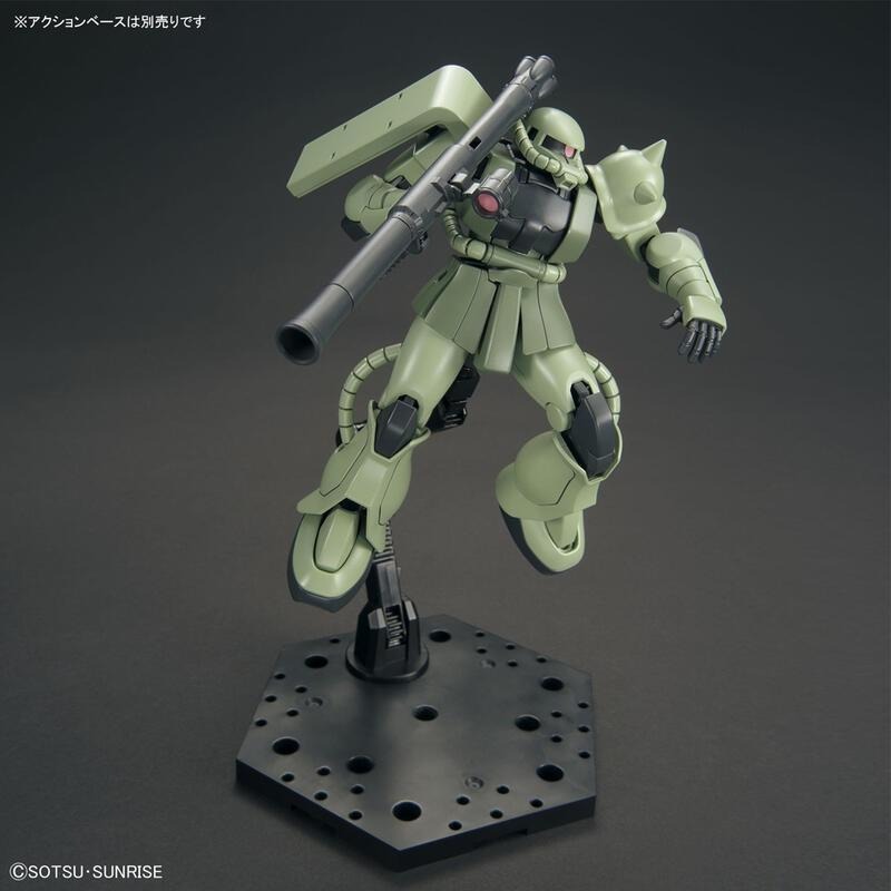 [BANDAI正品] HGUC 241 HG 1/144 新生 薩克Ⅱ 綠薩克 MS-06 ZAKU II-細節圖7