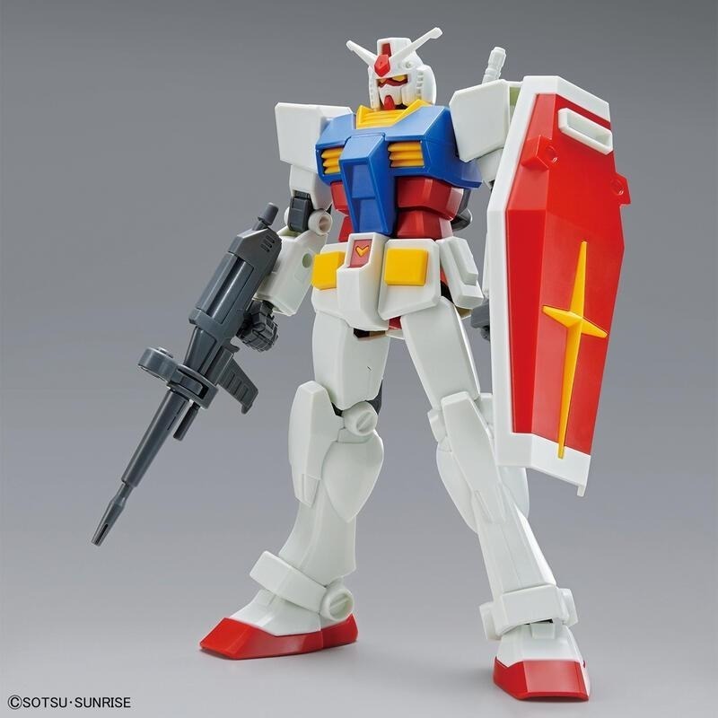 [BANDAI正品]ENTRY GRADE EG EX1 RX-78-2 GUNDAM 初鋼 初代鋼彈 簡易組裝-細節圖2