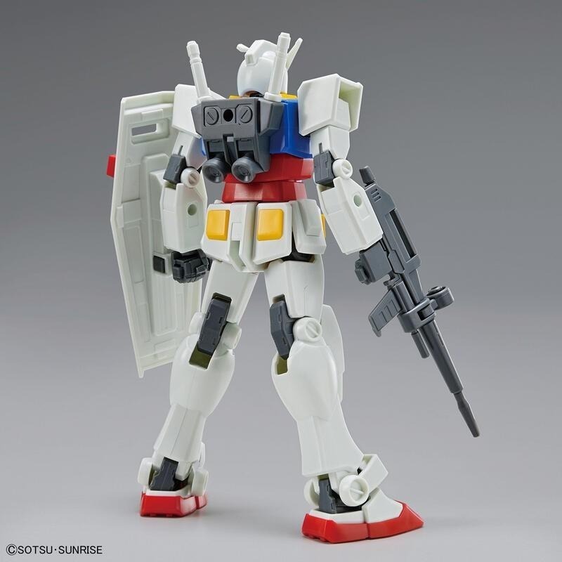 [BANDAI正品]ENTRY GRADE EG EX1 RX-78-2 GUNDAM 初鋼 初代鋼彈 簡易組裝-細節圖3