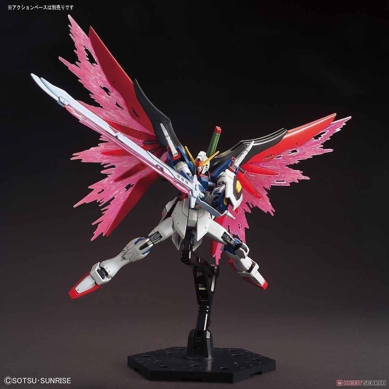 [BANDAI正品]HGCE 224 1/144 HG 命運鋼彈 DESTINY GUNDAM 新生命運鋼彈 附光之翼-細節圖4