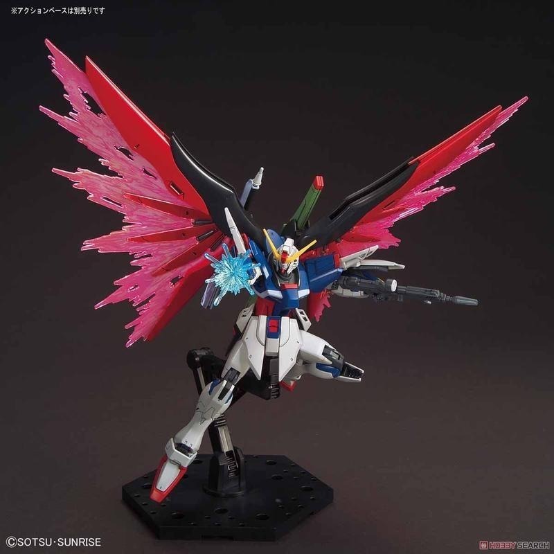 [BANDAI正品]HGCE 224 1/144 HG 命運鋼彈 DESTINY GUNDAM 新生命運鋼彈 附光之翼-細節圖5