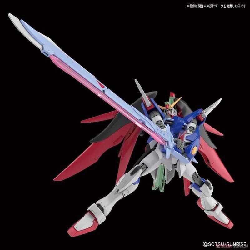 [BANDAI正品]HGCE 224 1/144 HG 命運鋼彈 DESTINY GUNDAM 新生命運鋼彈 附光之翼-細節圖9