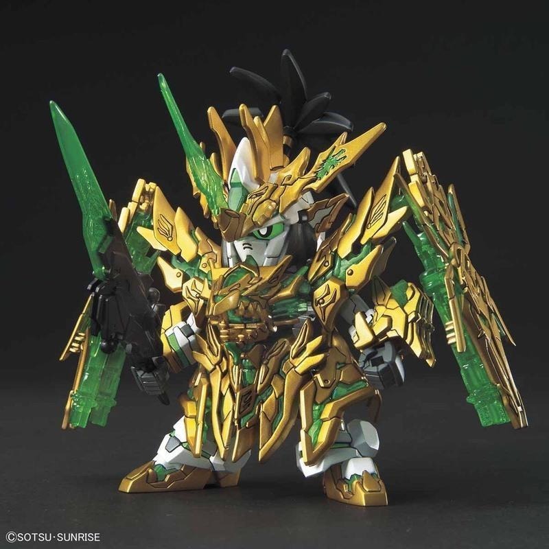 [BANDAI正品]SD鋼彈 三國創傑傳 32 龍翔劉備 獨角獸鋼彈 龍賢劉備-細節圖2