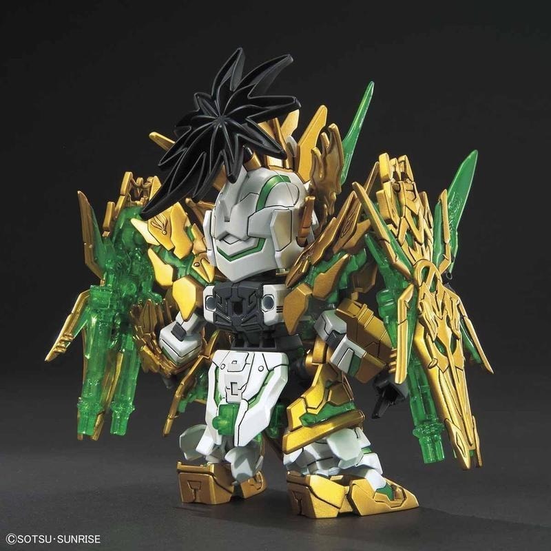 [BANDAI正品]SD鋼彈 三國創傑傳 32 龍翔劉備 獨角獸鋼彈 龍賢劉備-細節圖3