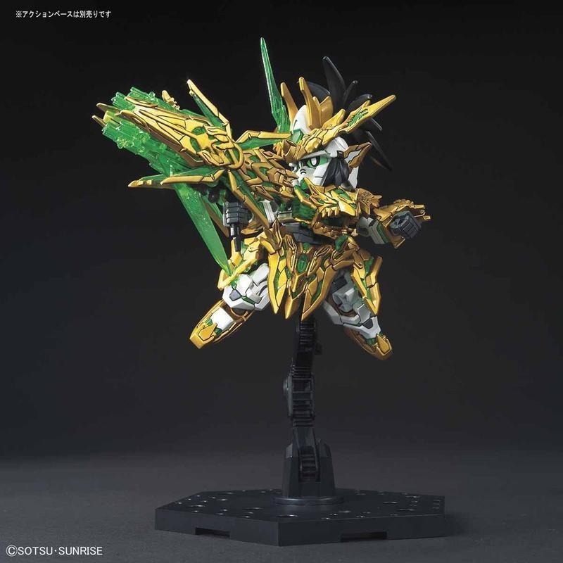 [BANDAI正品]SD鋼彈 三國創傑傳 32 龍翔劉備 獨角獸鋼彈 龍賢劉備-細節圖6