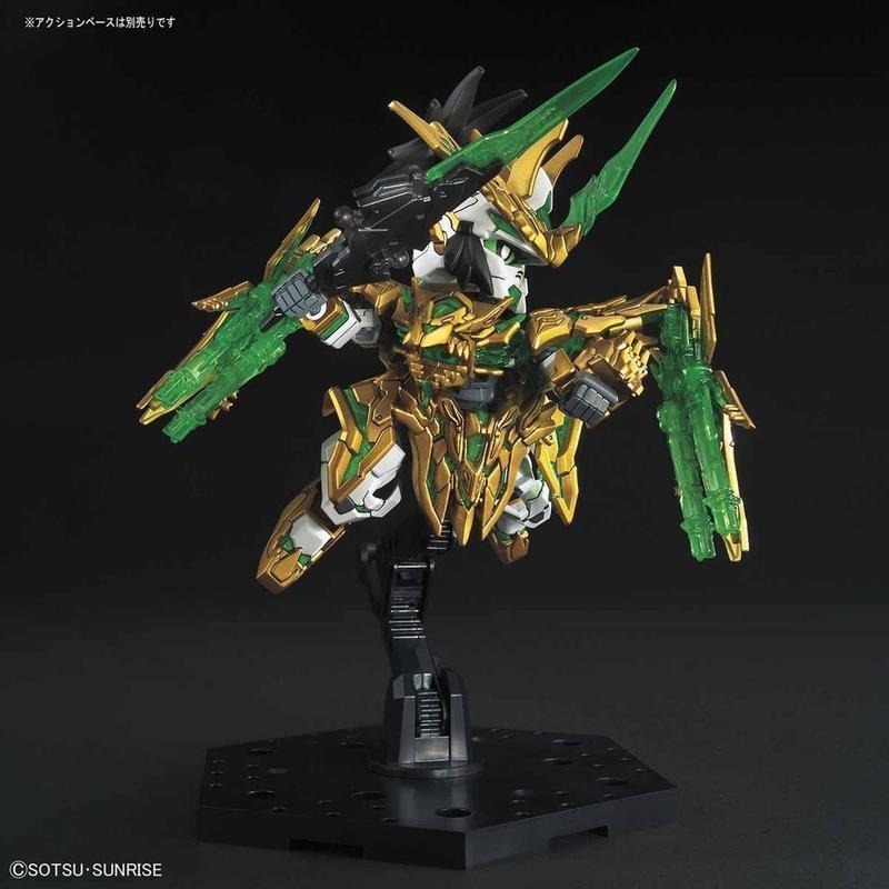 [BANDAI正品]SD鋼彈 三國創傑傳 32 龍翔劉備 獨角獸鋼彈 龍賢劉備-細節圖7