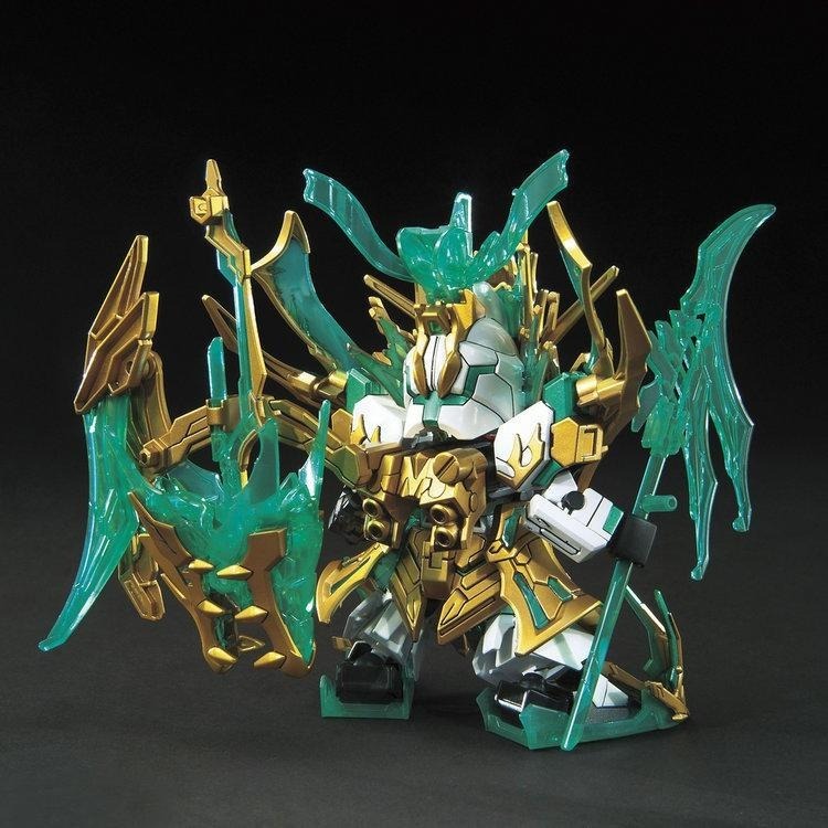 [BANDAI正品]SD鋼彈 三國創傑傳 34 武聖關羽雲長 Nu鋼彈 武神關羽雲長 牛鋼-細節圖3