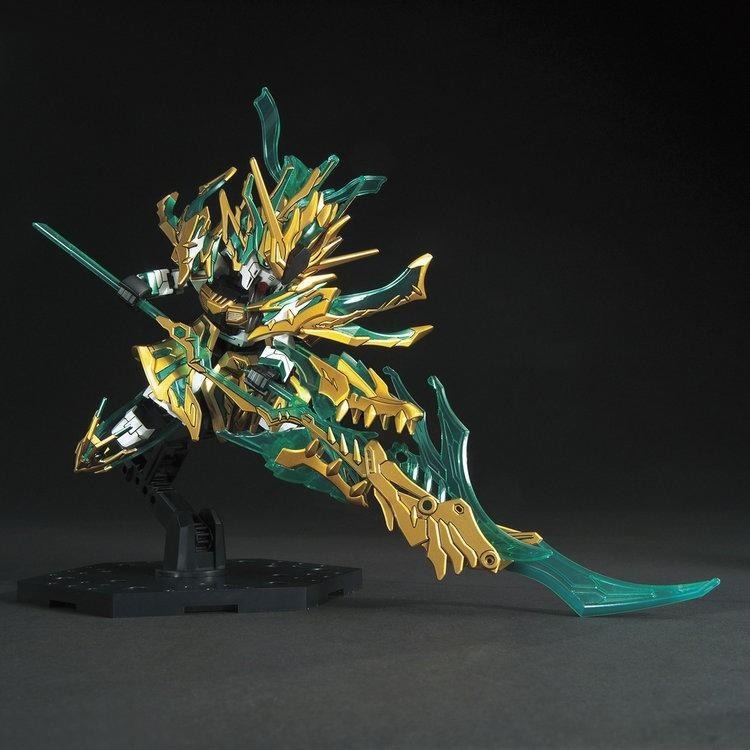 [BANDAI正品]SD鋼彈 三國創傑傳 34 武聖關羽雲長 Nu鋼彈 武神關羽雲長 牛鋼-細節圖5